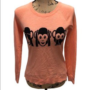 {Rue 21} Monkey 🙈 🙉 🙊 Sweater